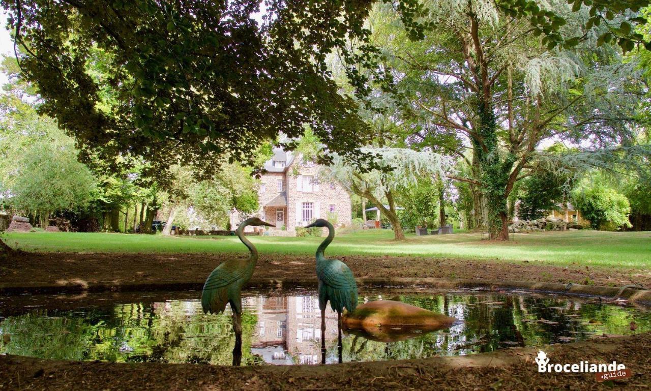 La Maison Rouge Broceliande Montauban-de-Bretagne Esterno foto
