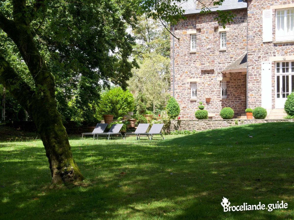 La Maison Rouge Broceliande Montauban-de-Bretagne Esterno foto