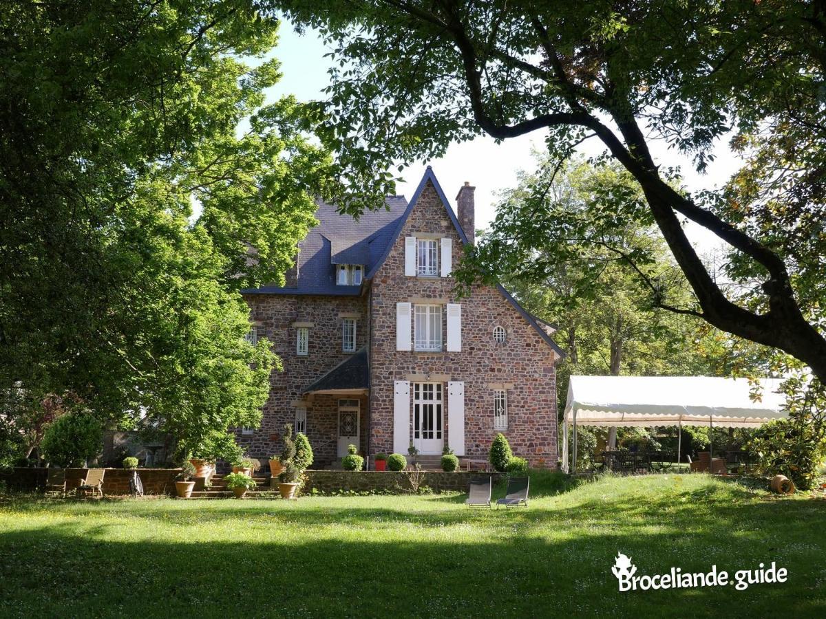 La Maison Rouge Broceliande Montauban-de-Bretagne Esterno foto